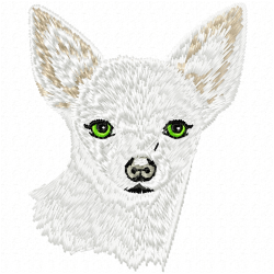 Dogs Embroidery Design 9